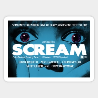 Scream VHS Sticker